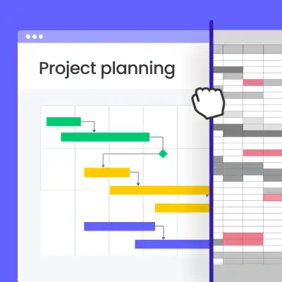 Monday.com ChatGPT ad: Draft a project charter fast
