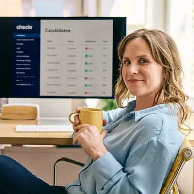 Checkr ChatGPT ad: Faster Hiring