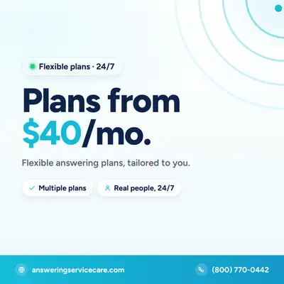 Answering Service Care ChatGPT ad: Best Answering Service