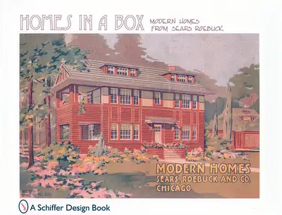 ThriftBooks ChatGPT ad: Homes in a Box: Modern Homes from Sears Roebuck by Schiffer Publishing Ltd, Paperback