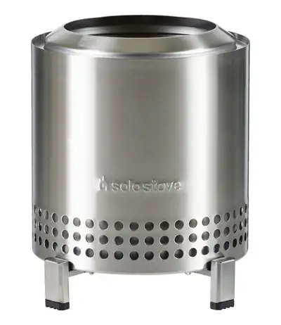 L.L.Bean ChatGPT ad: Solo Stove Mesa XL Tabletop Fire Pit Stainless Steel Basic, Nylon/Stainless Steel