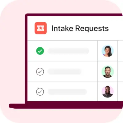 Asana ChatGPT ad: Manage work requests in Asana