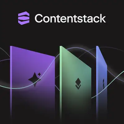 Contentstack ChatGPT ad: Agentic experience platform for modern brands