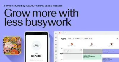 GlossGenius ChatGPT ad: More Earnings. Less Stress.
