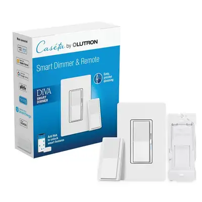 Home Depot ChatGPT ad: Lutron Diva Smart Dimmer Switch 3-Way Kit with Pico Paddle Remote, 150-Watt LED, White (DVRF-PKG1D-WH-R)