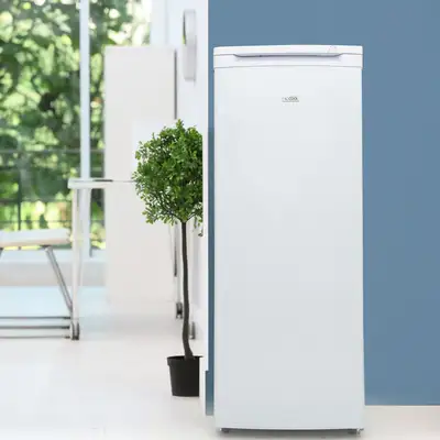 Wayfair ChatGPT ad: Commercial Cool 6 cu. ft. Portable Upright Freezer (CCUL60W6) Adjustable Temperature Control White