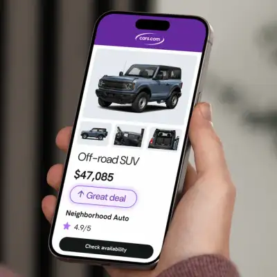 Cars.com ChatGPT ad: Used Toyota Camry Near You