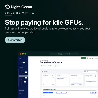 Digital Ocean ChatGPT ad: Pay-per-token