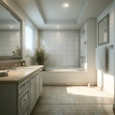 Modernize ChatGPT ad: Custom Bathroom Plan