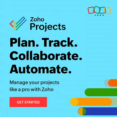 Zoho ChatGPT ad: Try Zoho Projects for Free