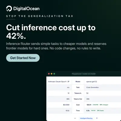 Digital Ocean ChatGPT ad: Inference Router