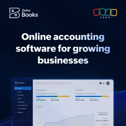 Zoho ChatGPT ad: Business Accounting Software