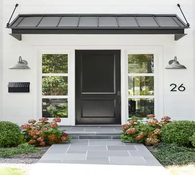 Pottery Barn ChatGPT ad: Front Door Decor