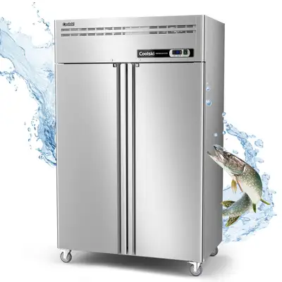Wayfair ChatGPT ad: 36 Cu.ft 2 Section Commercial Refrigerator And Freezer Combo, Reach In Freezer, 48" Digitale Essentials