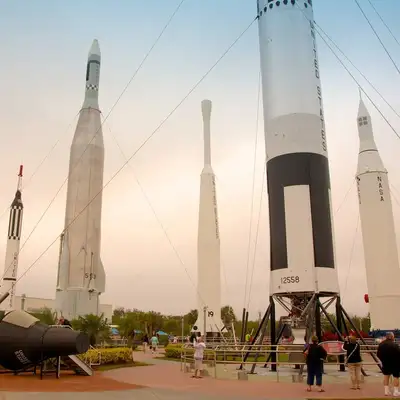 Expedia ChatGPT ad: Kennedy Space Center Trips