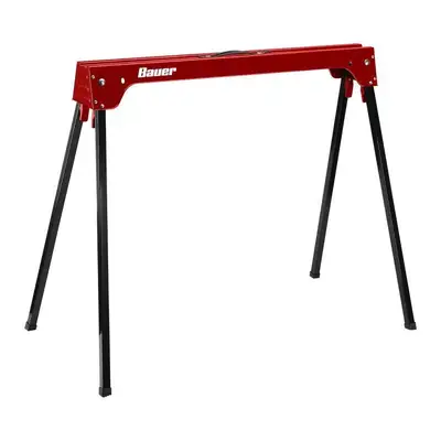 Harbor Freight ChatGPT ad: 29 in. Steel Folding Sawhorse, 600 lb. Capacity