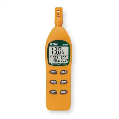 Zoro ChatGPT ad: EXTECH HygroThermoPsychrometer, Onboard, NoNIST, RH300