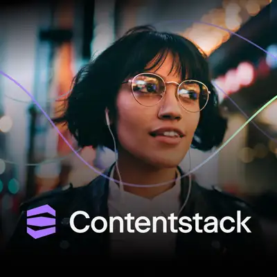 Contentstack ChatGPT ad: API-first content, built for how teams work now