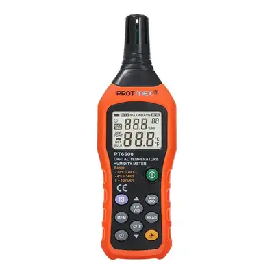 Home Depot ChatGPT ad: ITOPFOX Temperature Humidity Meter Digital Thermometer Hygrometer Monitor with Ambient for Indoor and Outdoor Data Hold