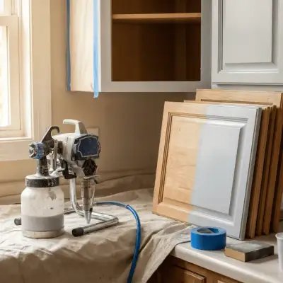 Thumbtack ChatGPT ad: Kitchen Cabinets Feel Dated?